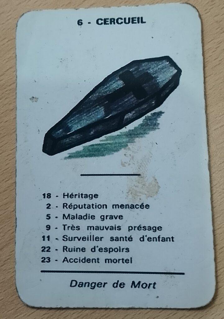 Oracle spirite de Mariana le cerceuil