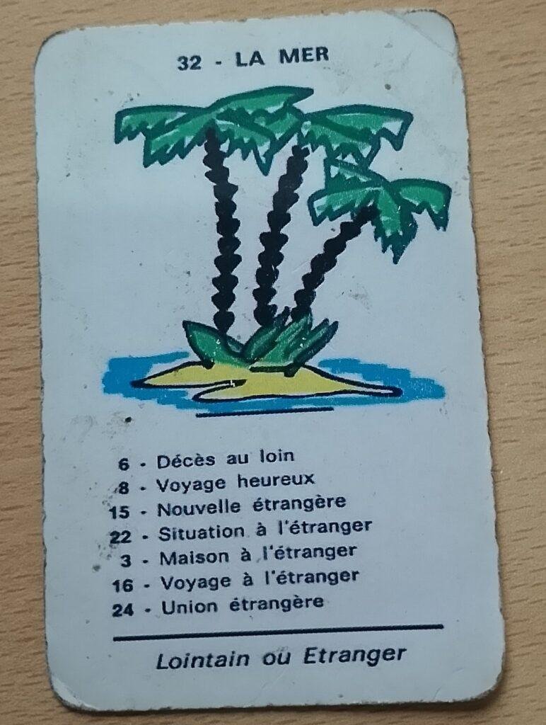 Carte de l'étranger oracle spirite de Mariana