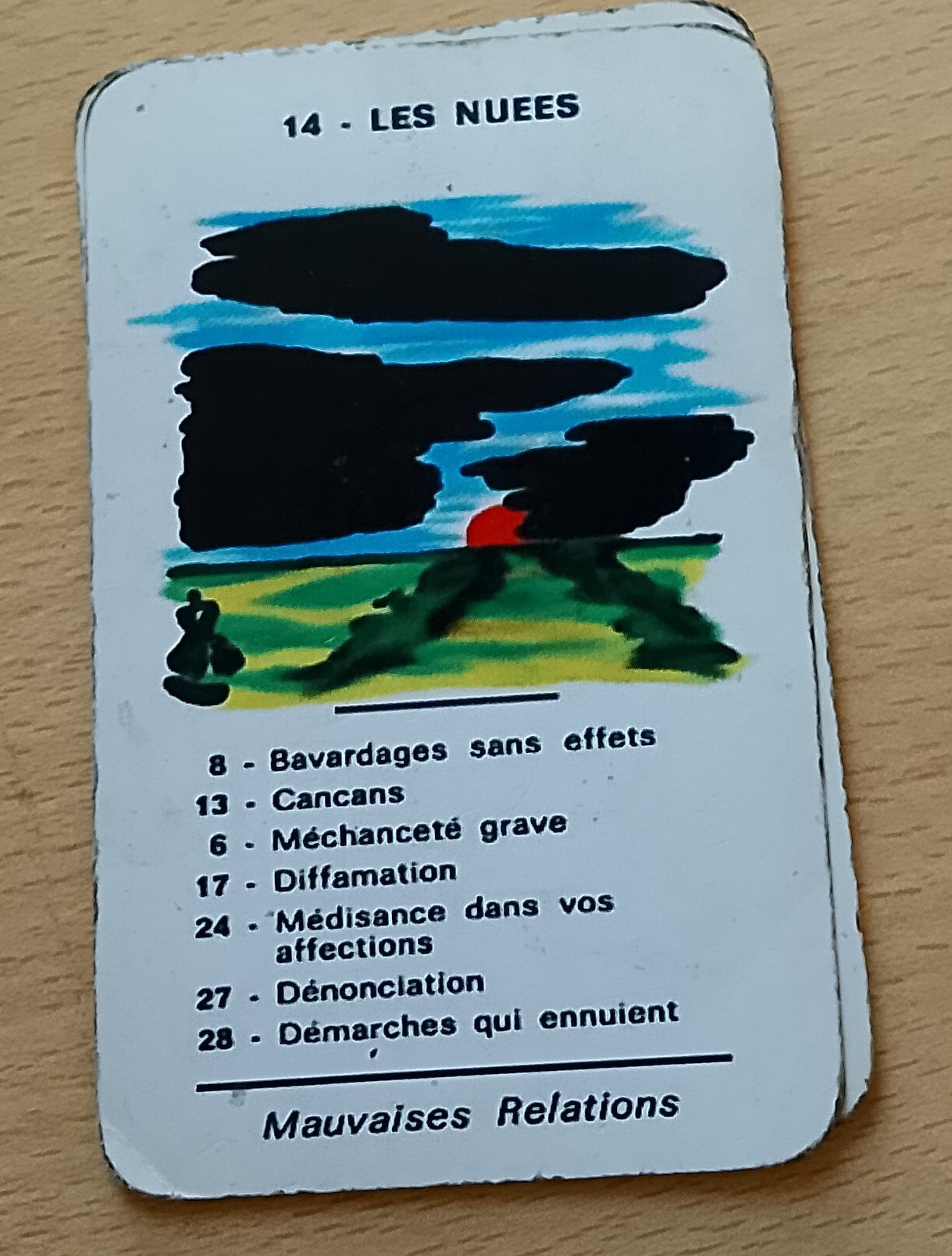 Lire la suite à propos de l’article Comment interpréter la carte des nuées dans l’oracle spirite