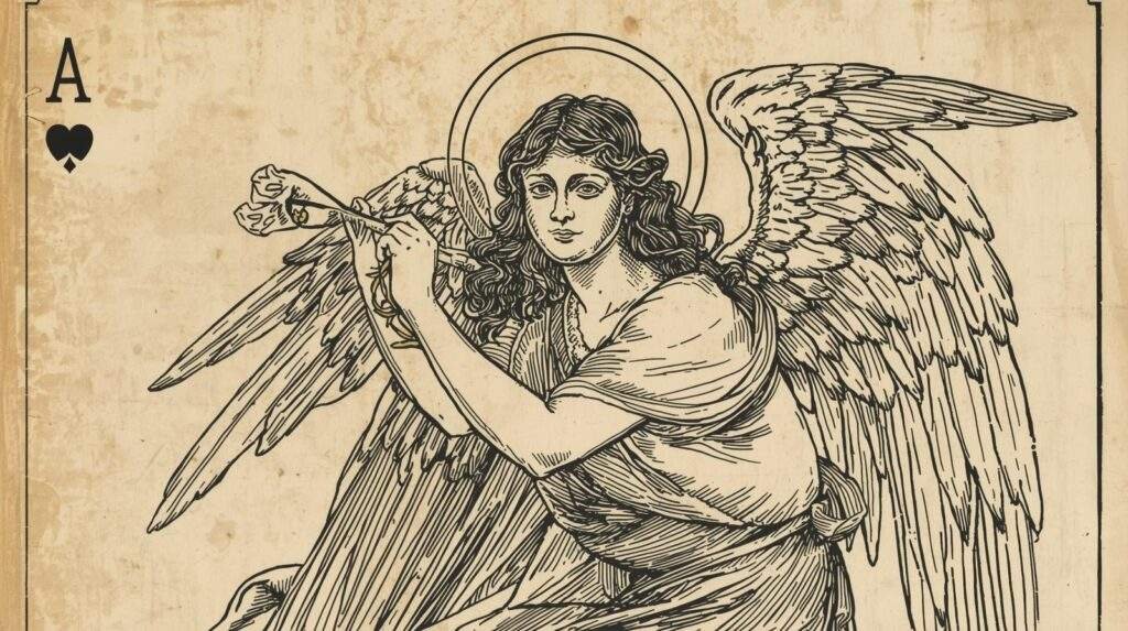 signification de l'ange dans les cartes
