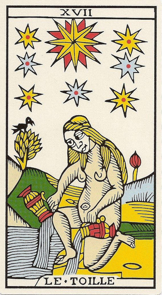 Lire la suite à propos de l’article Quelle est la signification de l’étoile dans le tarot de Marseille ?