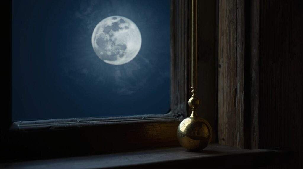 recharger son pendule pendant la pleine lune
