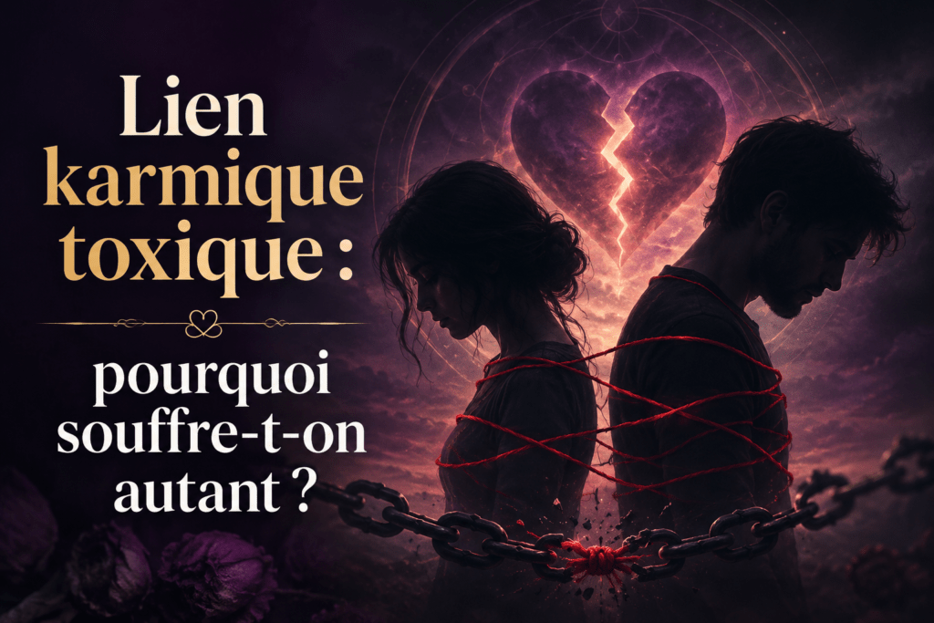 Lien karmique toxique : pourquoi souffre-t-on autant ?