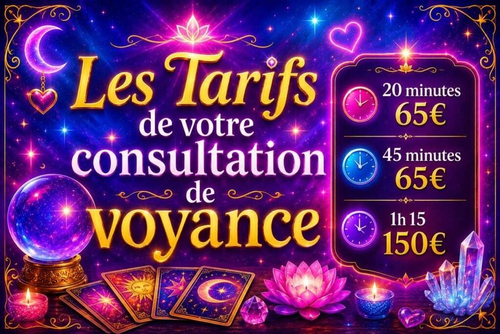 Tarifs voyance : Cartomancie sérieuse avec Barbara